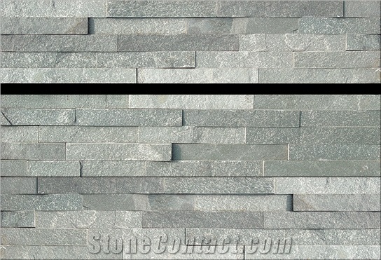 Slate Wall Panel, Grey Slate Cultured Stone