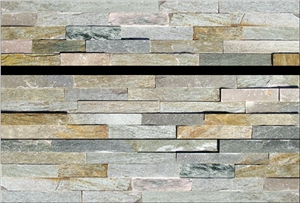 Slate Wall Panel,Yellow Slate Cultured Stone