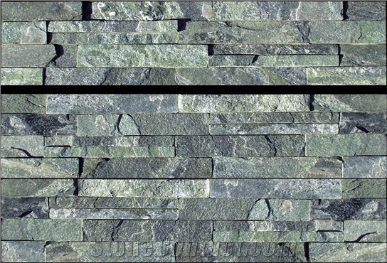 Slate Wall Panel, Green Slate Cultured Stone