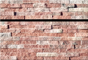 Slate Wall Panel, Red Slate Cultured Stone
