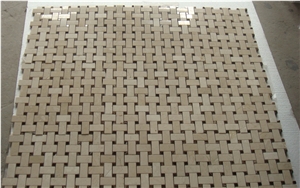 Crema Marfil Marble Mosaic,Spain Beige Marble Mosaic