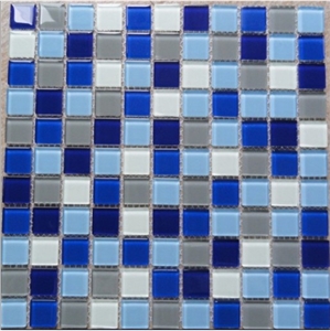 Crystal Glass Mosaic Tile Round Mosaic