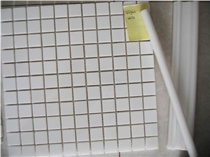Elegent White Marble Mosaic Tile