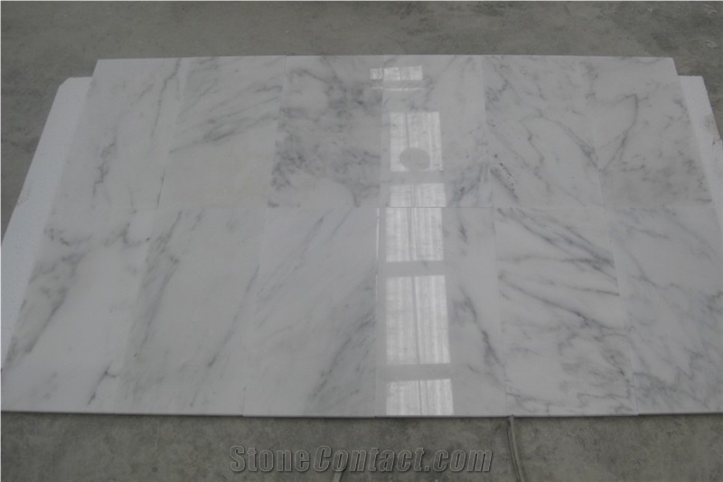 White Marble Chinese Calacatta Sichuan Tiles White Marble Chinese Calacatta Sichuan Tiles