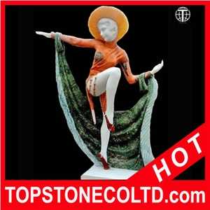 Dancing Female Statue