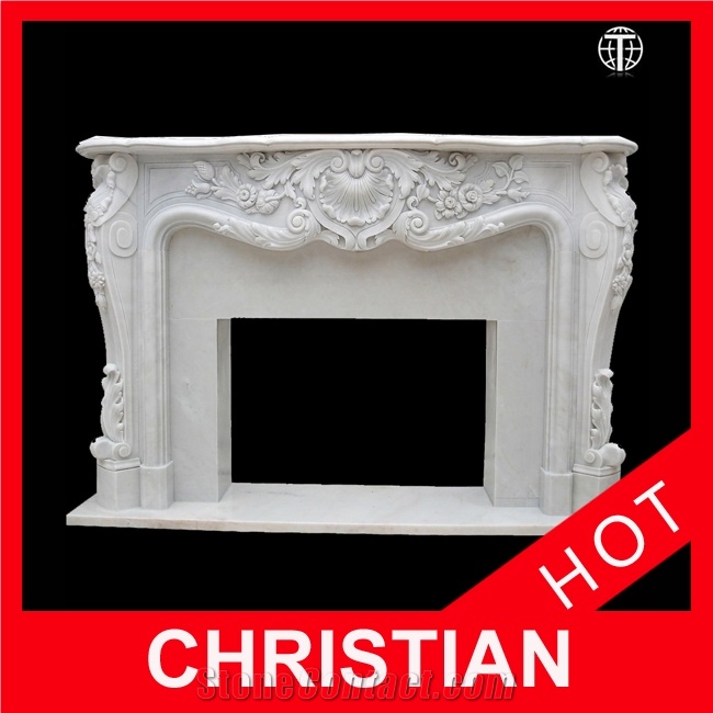 Fireplace Mantel, Marble Fireplace