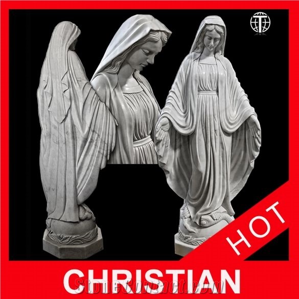 Virgin Mary Statue,Marble Statue,Sculpture