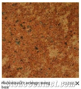 Poo Nhong Bua, Orange Nong Bua, Poo Nhong Bua Granite Tiles