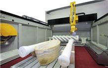Architectural And Artistic Stone Production Column, Balustrade Lathe Machine