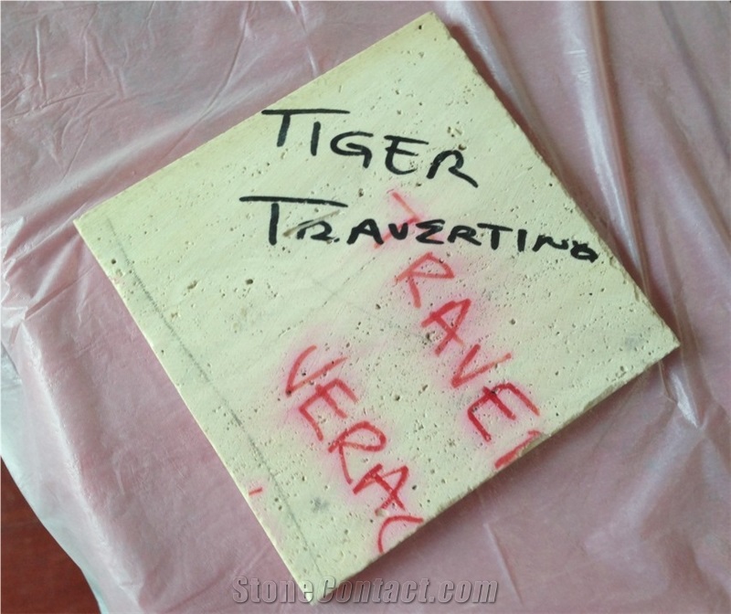 Travertino Tigre, Mexico Beige Travertine Slabs & Tiles