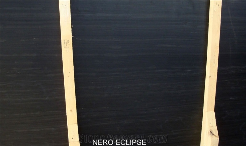 NERO SETA Marble Slabs, China Black Marble