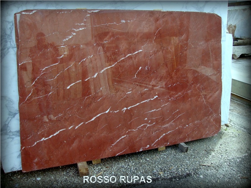 RED RUPAS Marble Tiles, Iran Red Marble