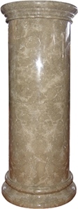 Brown Marble Column