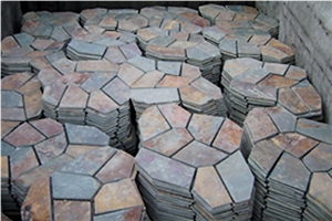 Crazy Pattern Slate Pavers,flagstone