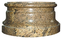 Brown Granite Column Base