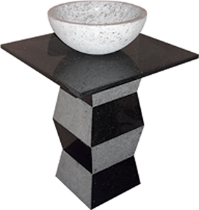 Granite Pedestal Wash Basin