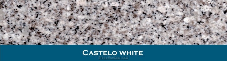Blanco Castelo Granite Tiles, Spain White Granite