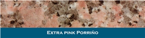 Rosa Porino Extra Granite Tiles, Spain Pink Granite