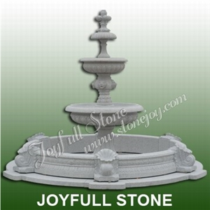 Large Outdoor Stone Fountain, Grey Granite Fountain,Garden Fountain