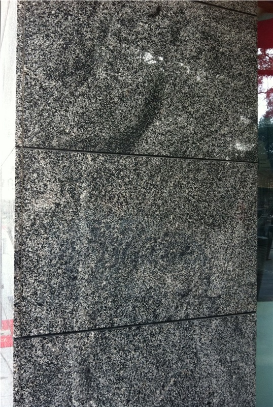 China Misty Impala Black Granite Slabs Tiles Polished Villa Interior Wall Cladding,Airport Floor Covering Pattern