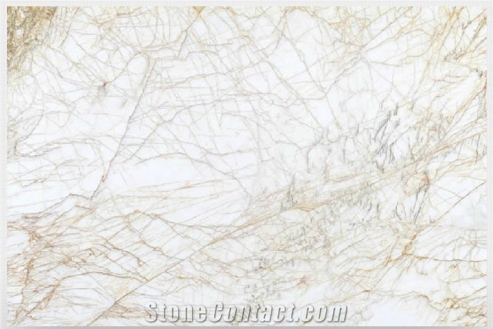 Golden Spider Marble Tiles, Greece Yellow Marble
