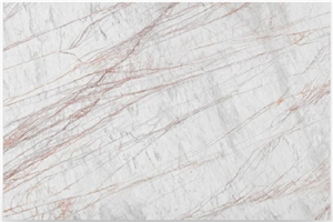 Red Canyon Marble Tiles, Greece White Marble