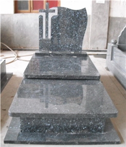 Blue Pearl Monuments, Pearl Blue Granite Monuments