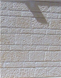 Jerusalem White Limestone Chiseled Wall Tiles, White Israel Limestone Chiseled Wall Tiles