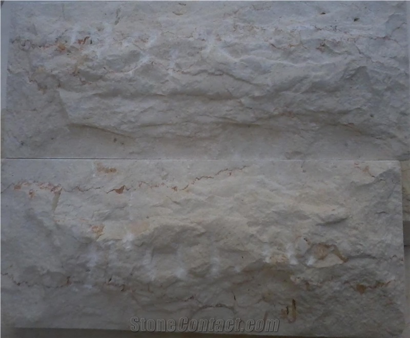 Jerusalem White Limestone Mushroon Cladding, White Limestone Mushrooned