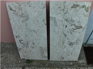 Aurisina Fiorito Light Limestone Tiles, Grey Limestone Tiles Italy