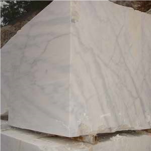 Candy White Chinese Carrara White Blocks,White Marble Block