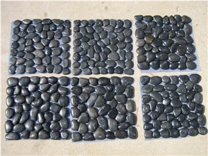 Black Pebble Mosaic Tile
