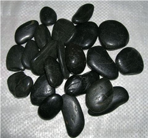 Black Pebbles, Pebble Stone Black
