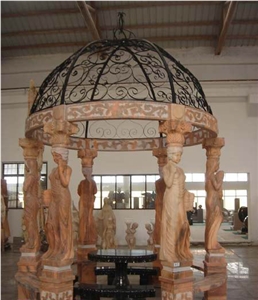 Carved Marble Arbour, Gazebo