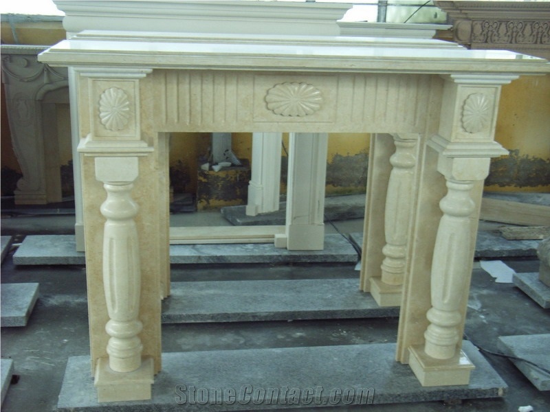 European Fireplace, Marble Fireplace