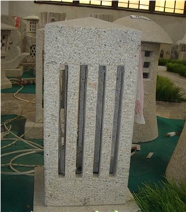 Granite Stone Lamps for Garden Decoration