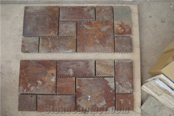 Mesh Slate Mosaic