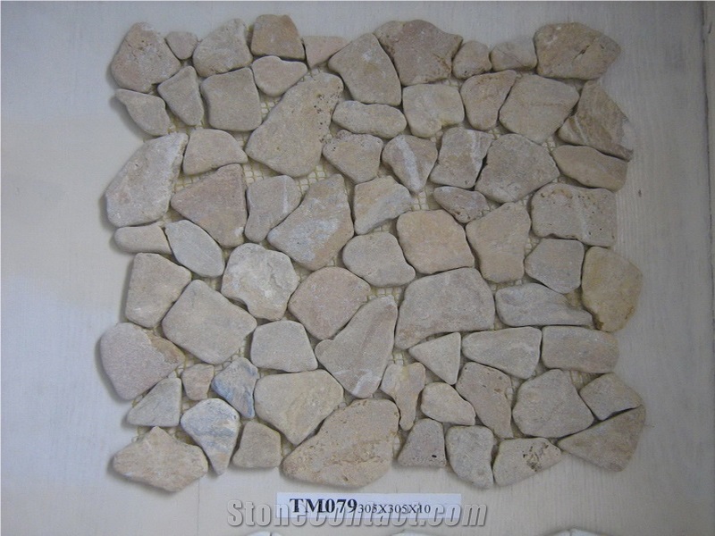 Travertine Mosaic Pattern
