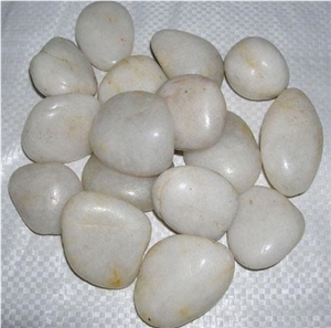 White Pebbles, Pebble Stone White