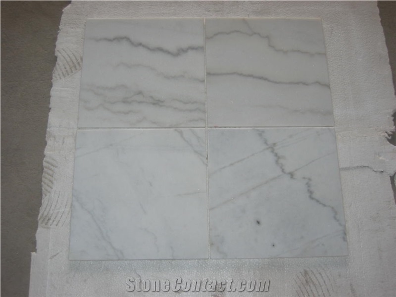 Guangxi White Marble Slab