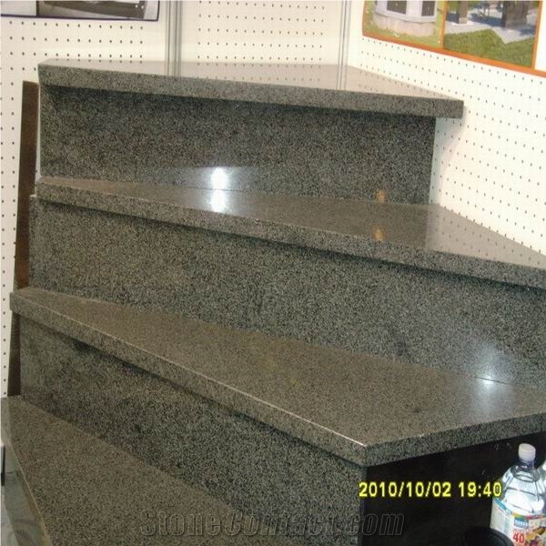 G654 Sesame Black Granite Step & Stair
