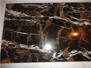Black and Gold Marble Tiles