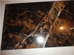 Black and Gold Marble Tiles