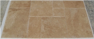 Denzili Travertine Chiseled Edge