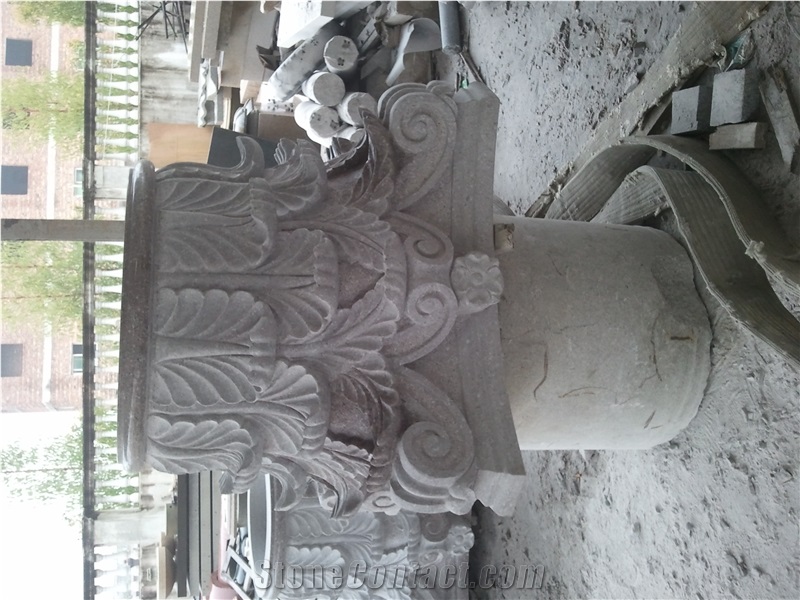 Rome Column, G633 Granite Column