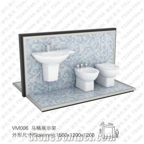 Display for Toilet, Toilet Racks, Toilet ShowroomV