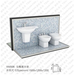 Display for Toilet, Toilet Racks, Toilet ShowroomV