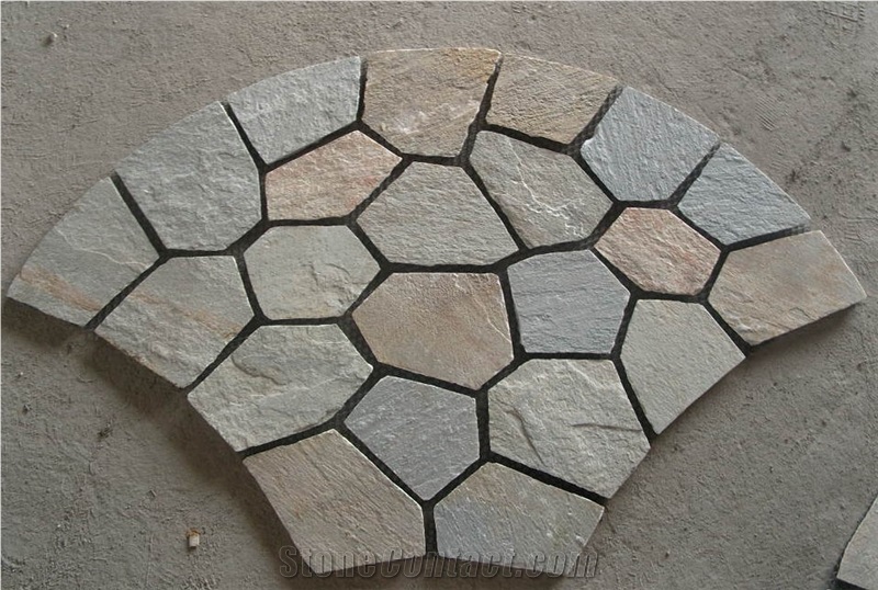 Slate with Mesh, Paving, Landscaping