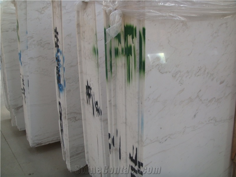 Volakas White Marble Imported Marble Slabs
