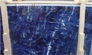 Blue Sodalite Granite Slabs, Bolivia Blue Granite